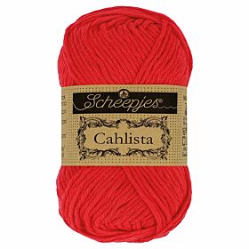 Scheepjes Cahlista - 115 hot red - Katoen Garen