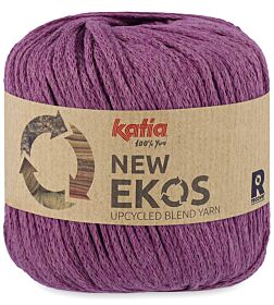Katia New Ekos - 116 donker heide - Gerecycled Polyester/Katoen Garen 1