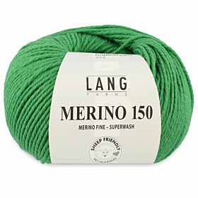 Lang Yarns Merino 150 - 116 kiwigroen - Merinowol Garen