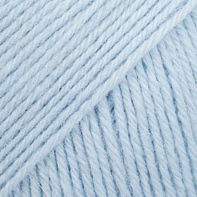 Drops Fabel 117 lichtblauw (Uni Colour) - sokkenwol garen