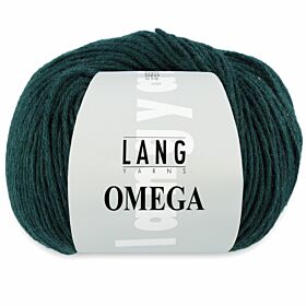 Lang Yarns Omega 118 donkergroen - Acryl Garen