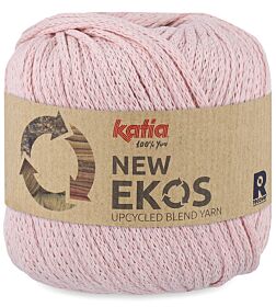 Katia New Ekos - 119 lichtroze - Gerecycled Polyester/Katoen Garen 1