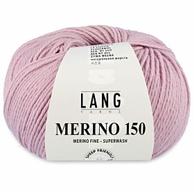 Lang Yarns Merino 150 - 119 oudroze - Merinowol Garen