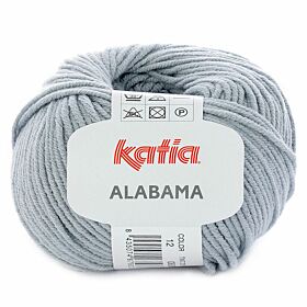 Katia Alabama 12 lichtgrijs - Katoen/Acryl Garen