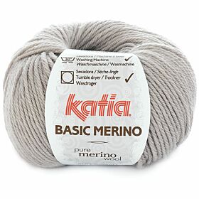 Katia Basic Merino 12 lichtgrijs - Wol/Acryl Garen