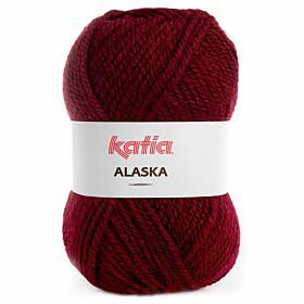 Katia Alaska 12 wijnrood - Acryl Garen