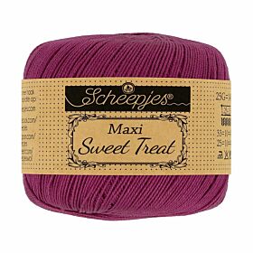 Scheepjes Maxi Sweet Treat - 128 tyrian purple - Gemerceriseerd Katoen