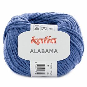 Katia Alabama 13 donker denimblauw - Katoen/Acryl Garen