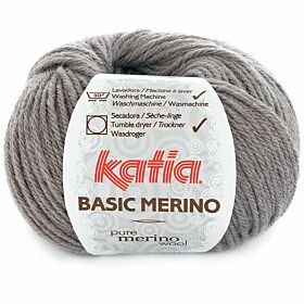 Katia Basic Merino 13 grijs - Wol/Acryl Garen