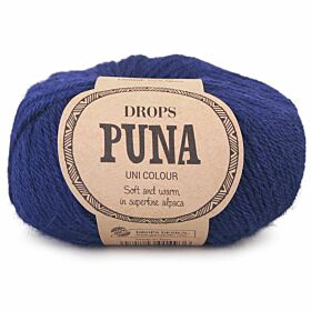 DROPS Puna Uni Colour - 13 marineblauw - Wol Garen