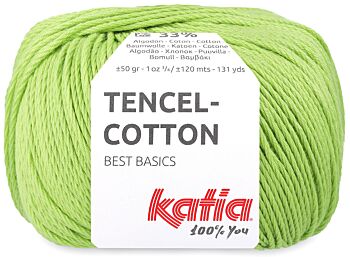 Katia Tencel-Cotton - 13 pistachegroen - Lyocell/Katoen Garen 1