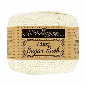 Scheepjes Maxi Sugar Rush 130 old lace / crème - Katoen Garen