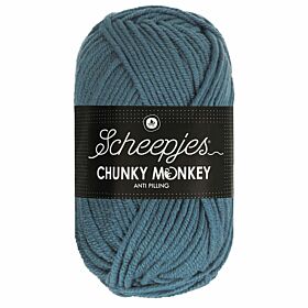Scheepjes Chunky Monkey - 1302 air force blue - Acryl Garen