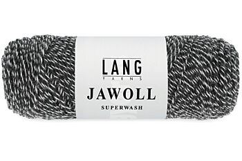 Lang Yarns Jawoll Superwash - 137 antraciet-ecru - Sokkenwol Garen 1