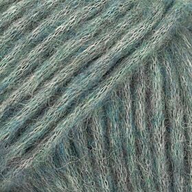 DROPS Wish 14 zeegroen (mix) - Blowgaren, gemaakt van babyalpaca wol