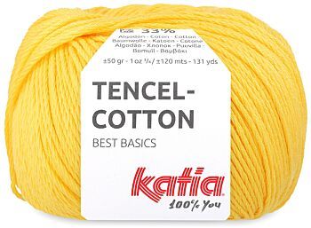 Katia Tencel-Cotton - 14 geel - Lyocell/Katoen Garen 1