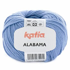 Katia Alabama 14 lichtblauw - Katoen/Acryl Garen