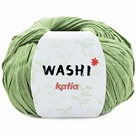 Katia Washi 141 saliegroen / bleekgroen - Lintgaren