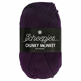 Scheepjes Chunky Monkey - 1425 purple - Acryl Garen