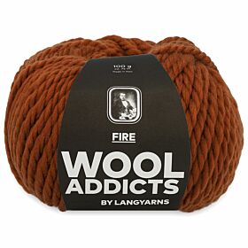 WoolAddicts Fire 15 caramel mix - Merinowol Garen