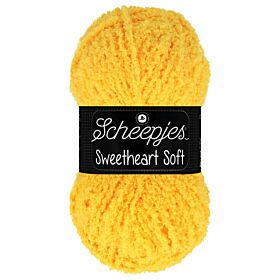 Scheepjes Sweetheart Soft 15 geel - Polyester Garen