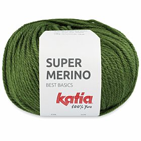 Katia Super Merino - 15 groen - Wol/Acryl Garen