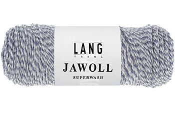 Lang Yarns Jawoll Superwash - 151 blauw-grijs mouliné - Sokkenwol Garen 1
