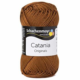 Schachenmayr SMC Catania - 157 maroon / hazelnoot bruin - Katoen Garen