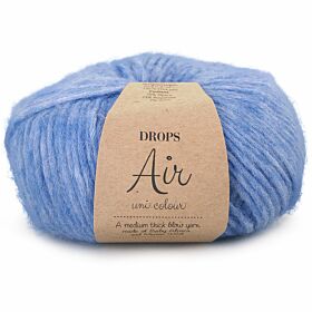 DROPS Air Uni Colour - 16 blauw - Wol Garen