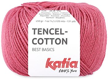 Katia Tencel-Cotton - 16 framboos - Lyocell/Katoen Garen 1