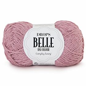 DROPS Belle Uni Colour - 16 mauve - Katoen Garen