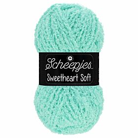 Scheepjes Sweetheart Soft 17 aquablauw - Polyester Garen