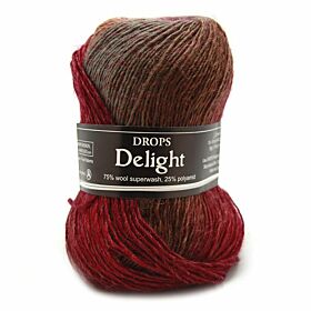 DROPS Delight Print - 17 frambozentaart - Wol Garen