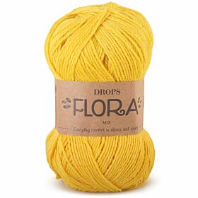 DROPS Flora Mix - 17 geel - Wol Garen