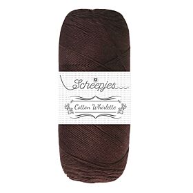 Scheepjes Cotton Whirlette - 822 Dark Chocolate - Biologisch Katoen Garen 1