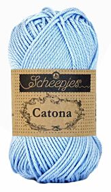 Scheepjes Catona 50 gram - 173 bluebell / lichtblauw - Katoen Garen