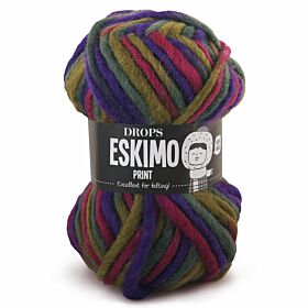 DROPS Eskimo Print - 18 circus - Wol & Garen