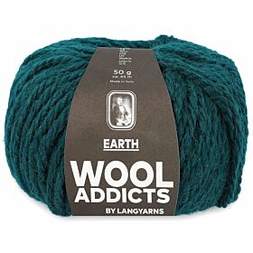 Wooladdicts Earth 18 donker petrol - Alpacawol Garen