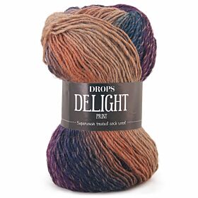 DROPS Delight Print - 18 herfstbos - Wol Garen