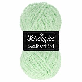 Scheepjes Sweetheart Soft 18 mintgroen - Polyester Garen