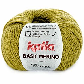 Katia Basic Merino 18 pistachegroen - Wol/Acryl Garen