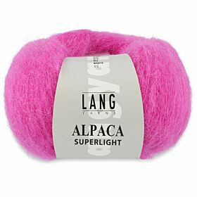 Lang Yarns Alpaca Superlight 185 pink / felroze - Wol Garen