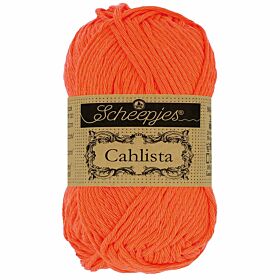 Scheepjes Cahlista - 189 royal orange - Katoen Garen