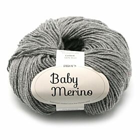 Drops Baby Merino 19 grijs / steengrijs (Mix) - Wol Garen