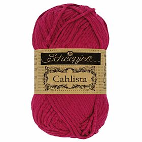 Scheepjes Cahlista - 192 scarlet - Katoen Garen