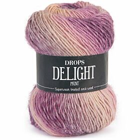 DROPS Delight Print 20 blauwe bessentaart - Wol Garen