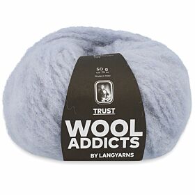 WoolAddicts Trust 20 ijsblauw - Wol Garen