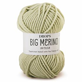 DROPS Big Merino Uni Colour - 20 pistache - Wol & Garen