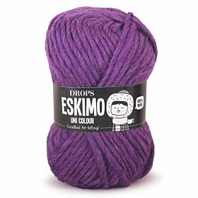 DROPS Snow / Eskimo Uni Colour - 20 pruim - Wol & Garen