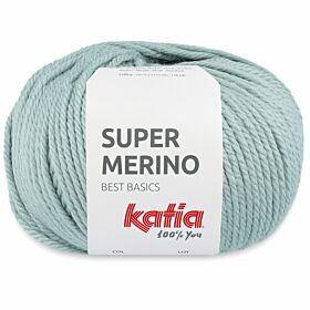 Katia Super Merino - 20 zeegroen - Wol/Acryl Garen